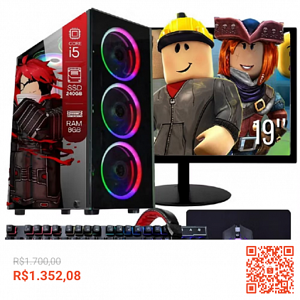 Aproveite que ainda tem no estoque a promoção acima Escaneie o QRCODE